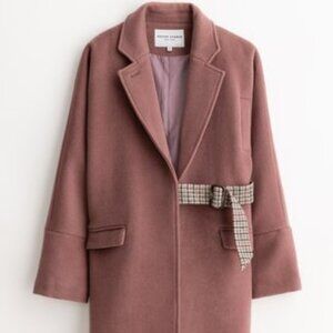 petite studio 100% Wool Coat  Dusty rose  XS